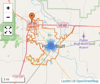 Area schools map